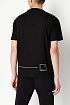 Мужская чёрная футболка Armani Exchange