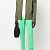 Кофта зелёного цвета Stone Island Zip-Up Compass-patch