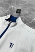 Мужская кофта Trussardi embroidered logo - White