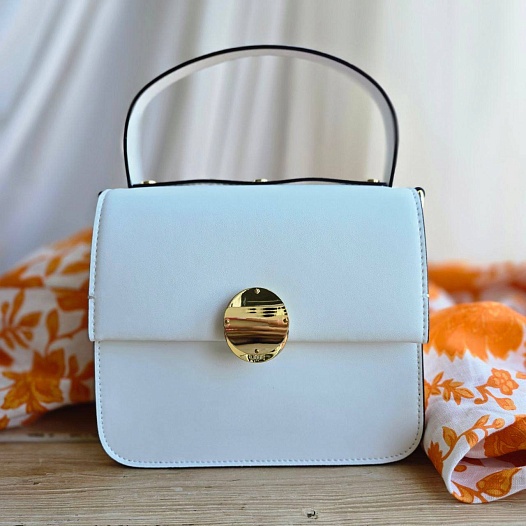 Женская сумка Chloe Penelope 20x17 см - White   