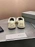 Женские кожаные кроссовки Balenciaga Hamptons Worn-Out premium