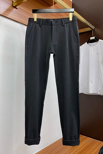 Мужские серые брюки Brunello Cucinelli Premium   