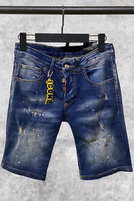 Мужские джинсовые шорты Dsquared2 "ICON"
