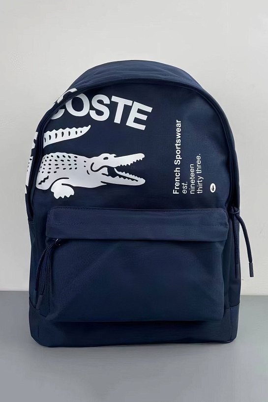 Рюкзак Lacoste синего цвета