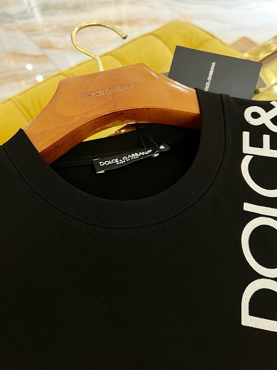 Мужская футболка Dolce & Gabbana Premium - Black