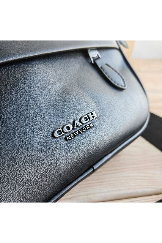 Кожаная сумка Coach Graham 25x18 см (3 расцветки)