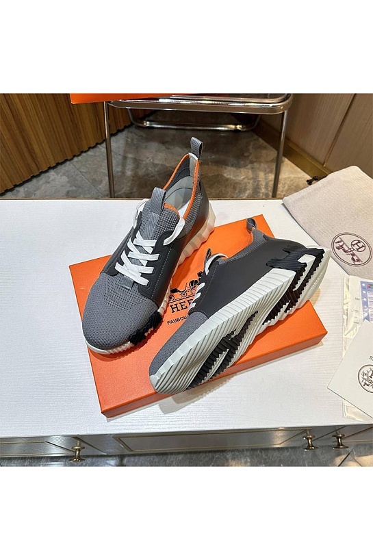 Мужские кроссовки Hermes Depart - Grey