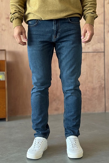 Мужские синие джинсы Lacoste   