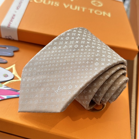 Галстук Louis Vuitton Monogram premium - Beige