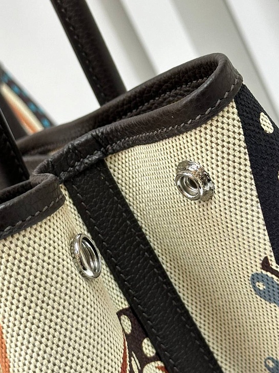 Женская сумка Hermes Garden Party Premium 36x26x17 см