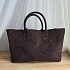 Замшевая сумка Bottega Veneta Cabat 40x28 см - Brown