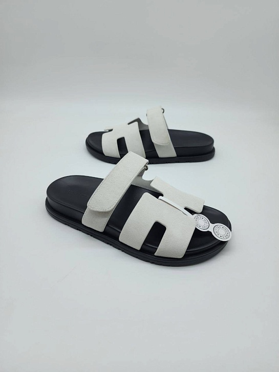 Женские кожаные сандалии Hermes Chypre