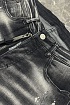 Джинсовые шорты Dsquared2 чёрного цвета
