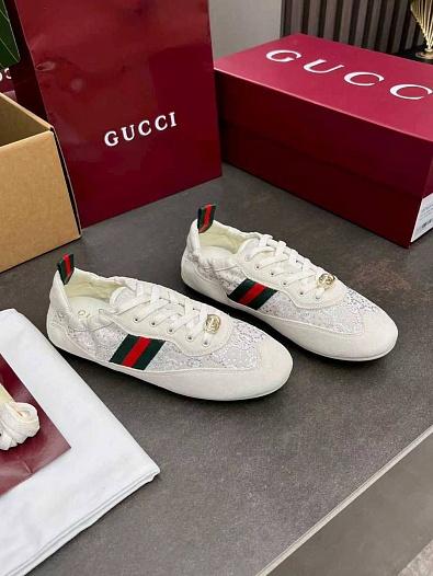 Женские кроссовки Gucci GG Shift premium   