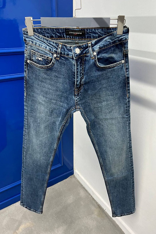 Мужские синие джинсы Emporio Armani