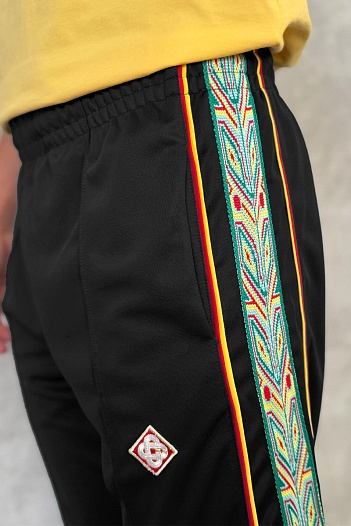 Чёрные штаны Casablanca Laurel Track   