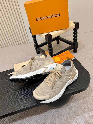 Мужские кроссовки Louis Vuitton Runner Tatic - Beige   