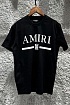 Чёрная мужская футболка Amiri MA bar