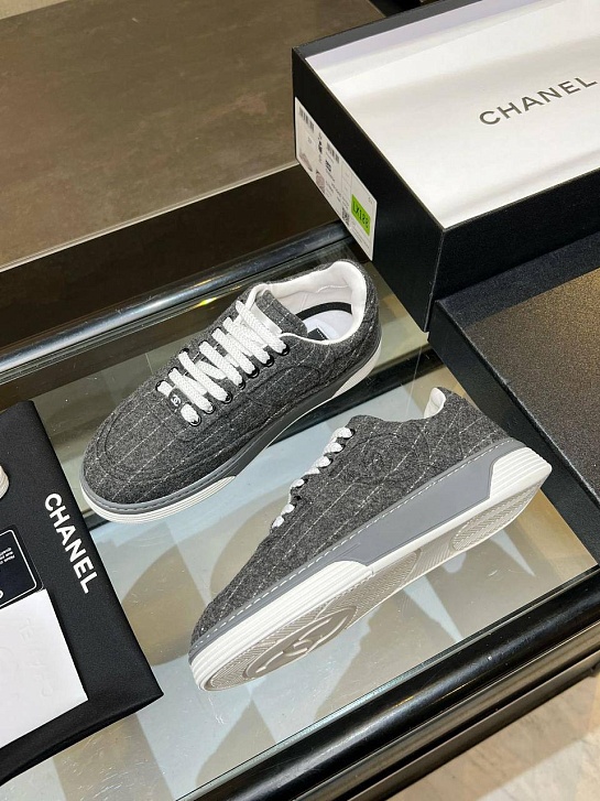 Женские кроссовки Chanel Tweed premium