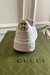 Мужские кожаные кроссовки Gucci - White