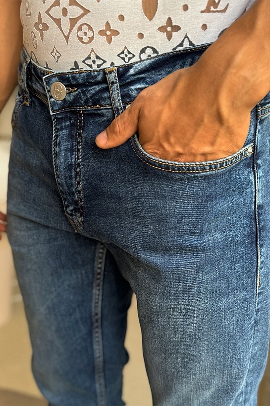 Мужские синие джинсы Emporio Armani