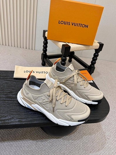 Мужские кроссовки Louis Vuitton Runner Tatic - Beige   