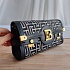 Женский клатч Balmain B-Buzz 25x12 см - Black / White