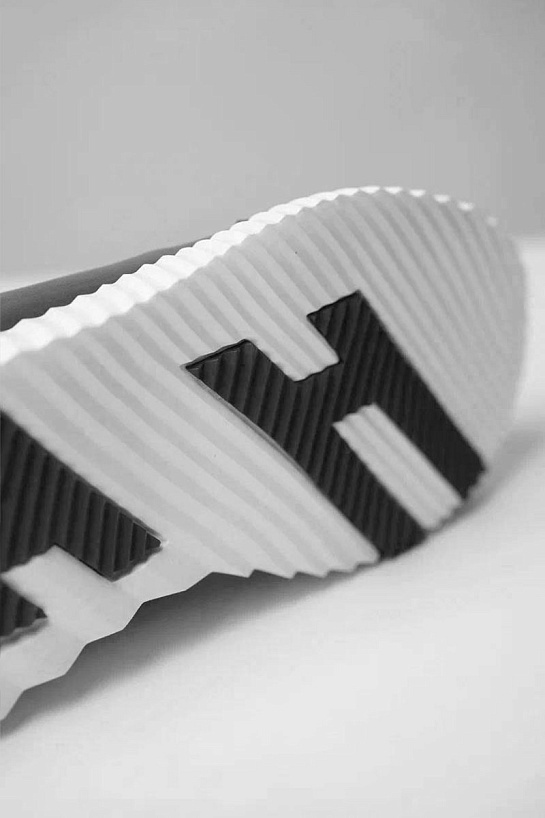 Кроссовки с мехом Hermes Bouncing high-top - Grey