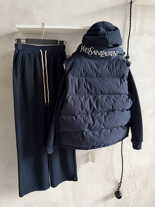 Женский костюм тройка Yves Saint Laurent premium