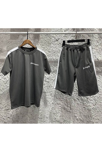 Мужская футболка Palm Angels Track - Grey   