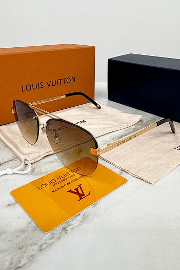 Солнцезащитные очки Louis Vuitton Clockwise - Brown   