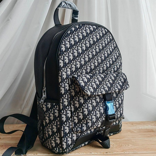 Рюкзак Dior Explorer Oblique Jacquard 40x30 см