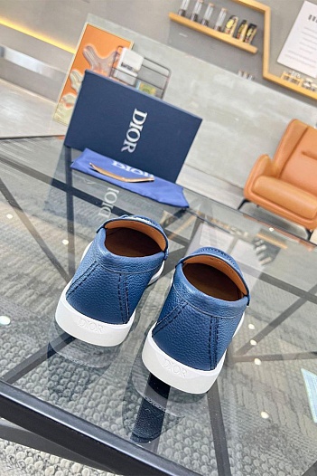 Мужские кожаные лоферы Dior   