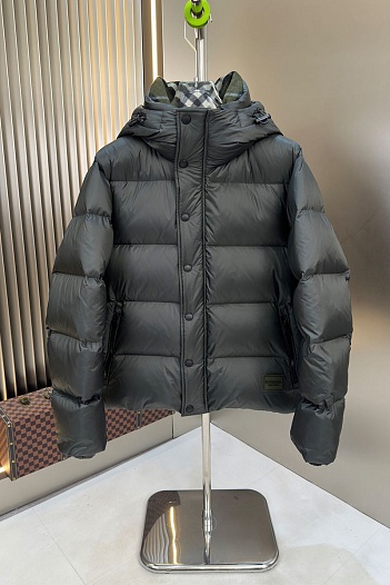 Мужской пуховик Burberry Halsby - Green   