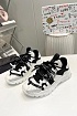 Комбинированные кроссовки Dolce & Gabbana Space - White / Black