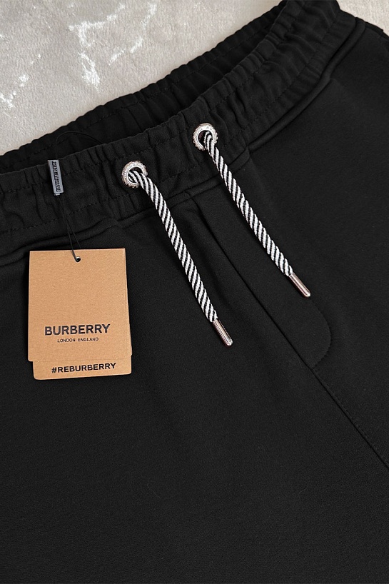 Мужские шорты Burberry Horseferry logo - Black