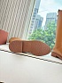 Женские кожаные сапоги Loro Piana premium - Chestnut