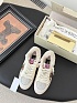 Женские кроссовки с мехом Golden Goose