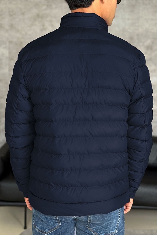 Мужская тёмно-синяя куртка Hugo Boss