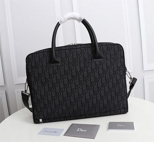 Портфель Dior Oblique Premium 38x28x7 см   