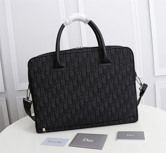 Портфель Dior Oblique Premium 38x28x7 см