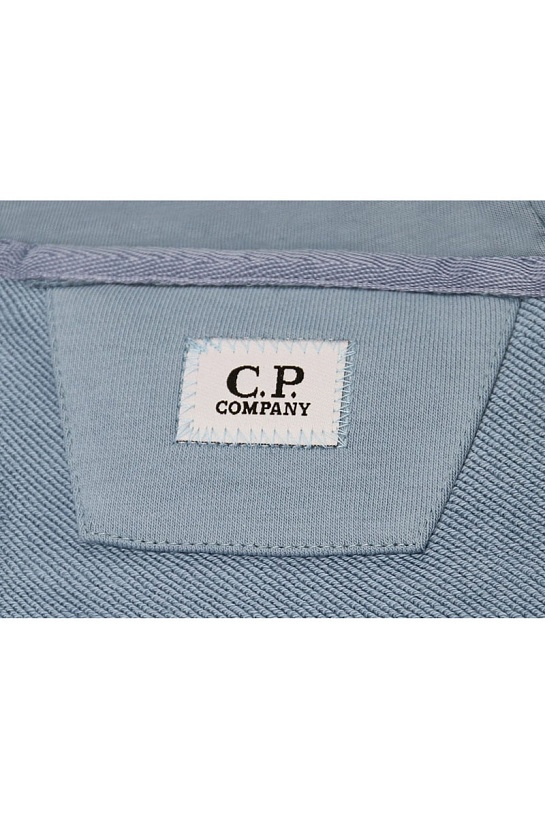 Тёмно-синяя кофта C.P. Company Diagonal Raised Goggle