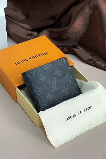 Кожаный кошелёк Louis Vuitton Slender Premium 11x8.5x1 см   