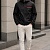 Мужская ветровка Prada чёрного цвета
