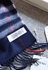 Шарф Burberry two-tone Check premium 168x30 см - Navy