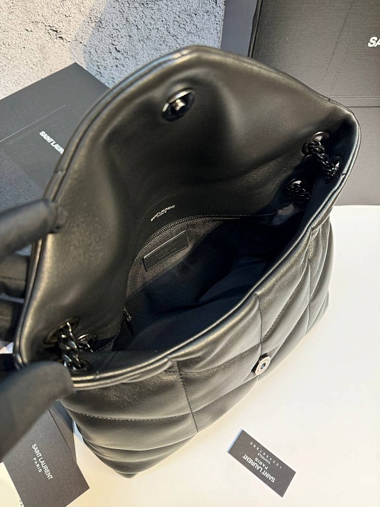 Кожаная сумка Yves Saint Laurent LouLou premium 28x17x9 см