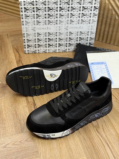 Мужские кроссовки Premiata Mick - Black   