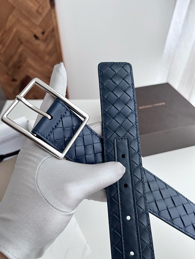 Кожаный ремень Bottega Veneta Premium (ширина 4 см)   