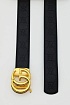 Брендовый кожаный ремень Gucci (ширина 3.8 см, длина 125 см)