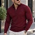 Мужской бордовый джемпер Lacoste Zip Neck